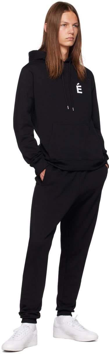 Sweatshirt Études Patch Logo Hoodie Svart | C00ME253A01599, 3