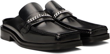 Sneakers och skor Martine Rose Martine Rose Square Toe Chain Mules Svart | 1025LP11001M, 3