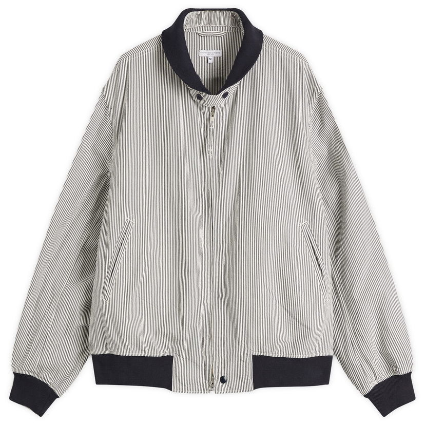 Bomberjacka Engineered Garments Engineered Garments LL Seersucker Stripe Jacket Flerfärgad | QT142-ZT213