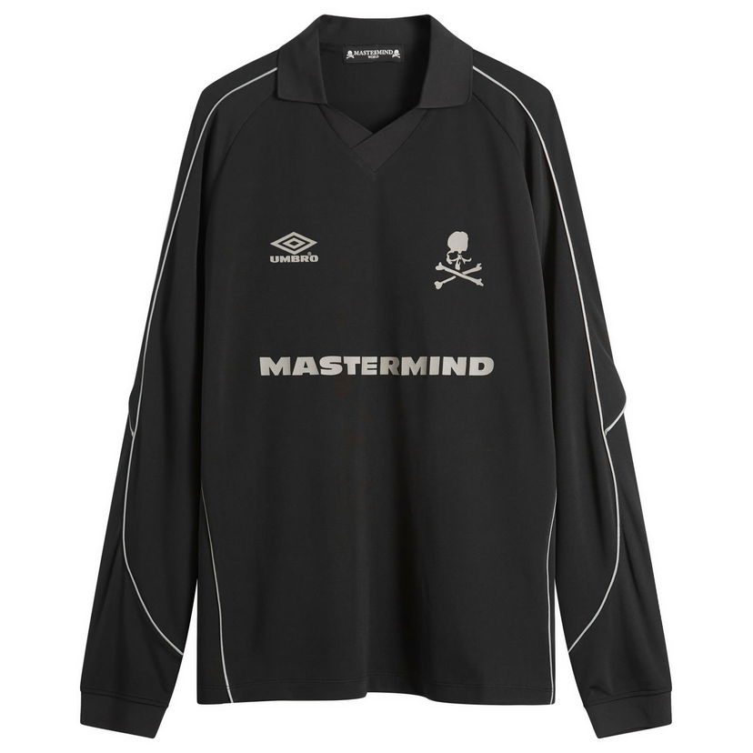 Jersey Mastermind WORLD MASTERMIND WORLD x Umbro Long Sleeve Game Shirt, Size Large Svart | MW25C14-TS228-1