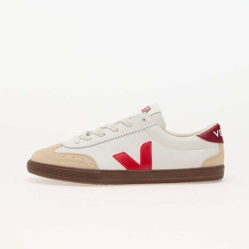 Sneakers och skor Veja Volley White Pekin Bark W Vit | VO2003533A