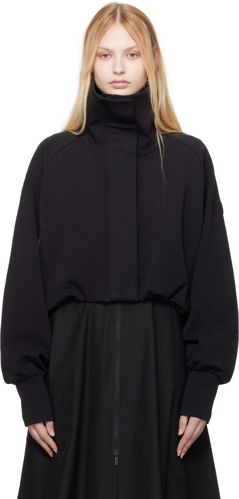 Klä Moncler Moncler Zip Up Jacket Svart | K10938G0000889AMJ