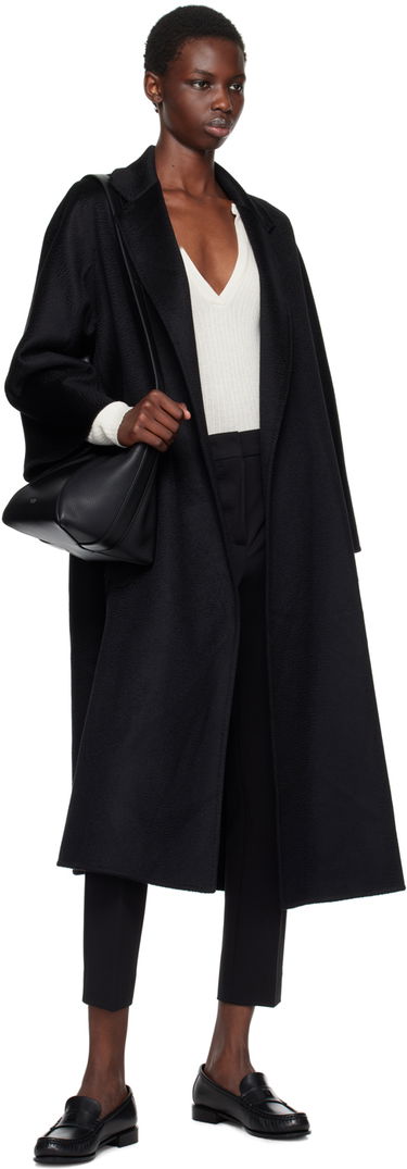 Rockar Max Mara Ludmilla Icon Wrap Coat Svart | 2421016051, 3