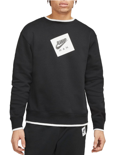 Sweatshirt Jordan Jumpman Classics Fleece Crewneck Svart | cv2370-010