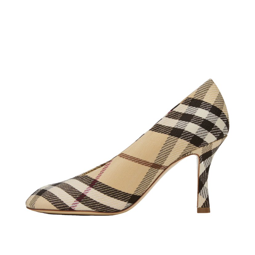 Sneakers och skor Burberry Plaid Canvas Pumps Beige | 8100970