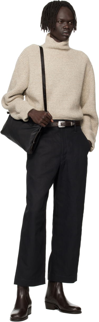 Axelväska LEMAIRE Trench Pocket Small Bag Svart | BG0169 LF1495, 3