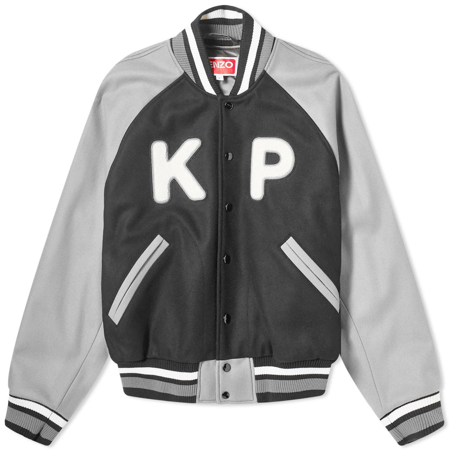 Jacka KENZO Wool Varsity Jacket Svart | FE58BL1469OH-99, 0
