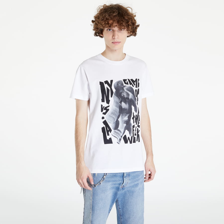 T-shirt Urban Classics Game Of The Week Tee Vit | MT2360 White, 0
