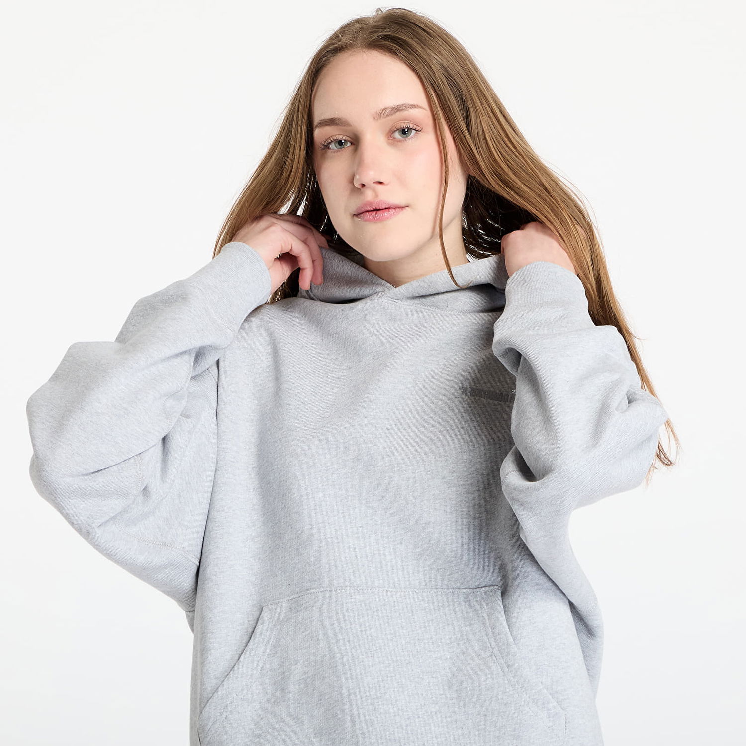 Sweatshirt BAPE A BATHING APE Shark Logo Relaxed Fit Pullover Hoodie Grå | 001PPL301303MGRA, 1