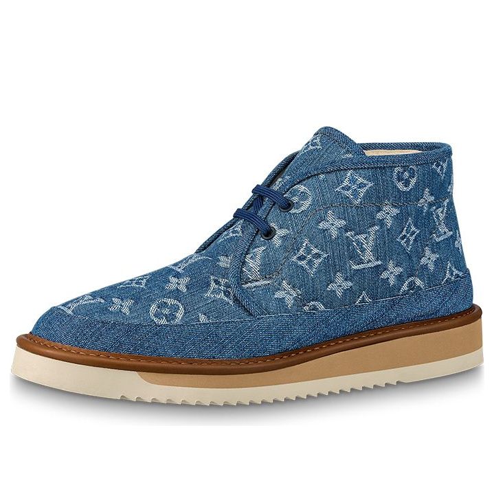Sneakers och skor Louis Vuitton Nigo Cosy Ankle Boots Blå | 1A81GM