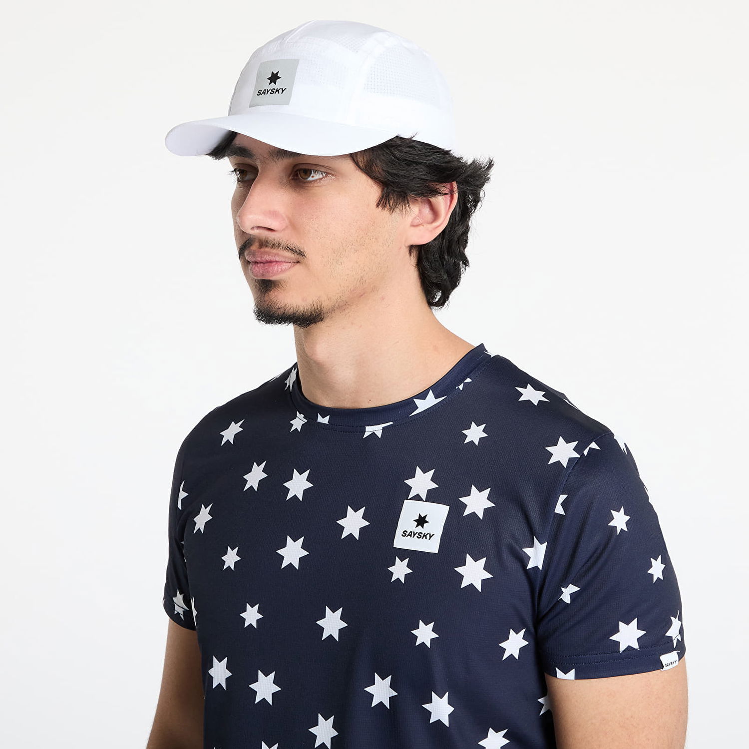 Keps Saysky SAYSKY Flow Running Cap Vit | XUACA201C101, 1