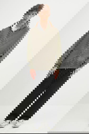 Sweatshirt BAPE A Bathing Ape Shark Full Zip Hoodie Grön | 1K70115312, 4