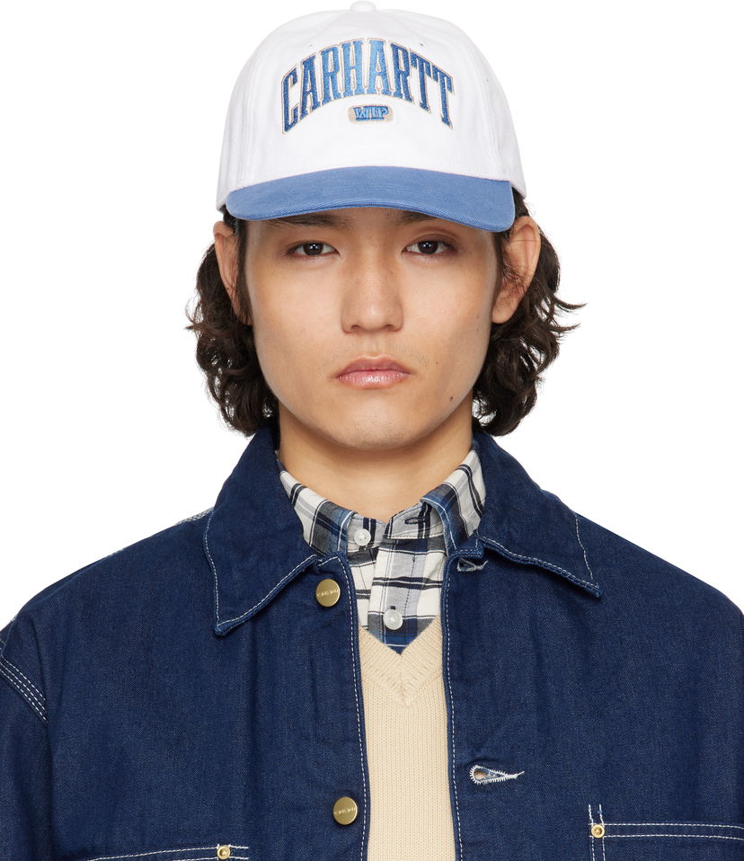 Keps Carhartt WIP Work In Progress Lecture Cap Vit | I034743