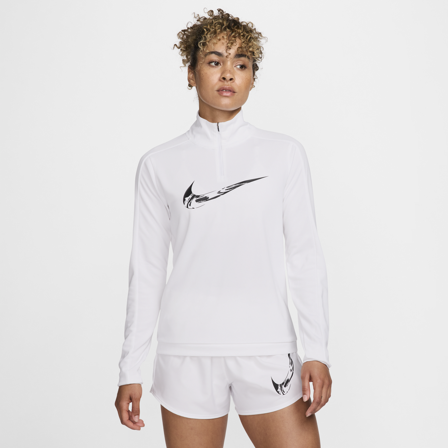 Sweatshirt Nike Swoosh Dri-FIT Vit | FV6387-100, 1