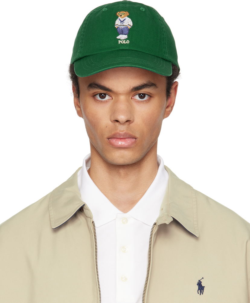 Keps Polo by Ralph Lauren Polo Ralph Lauren Twill Polo Bear Ball Cap Grön | 710963778001