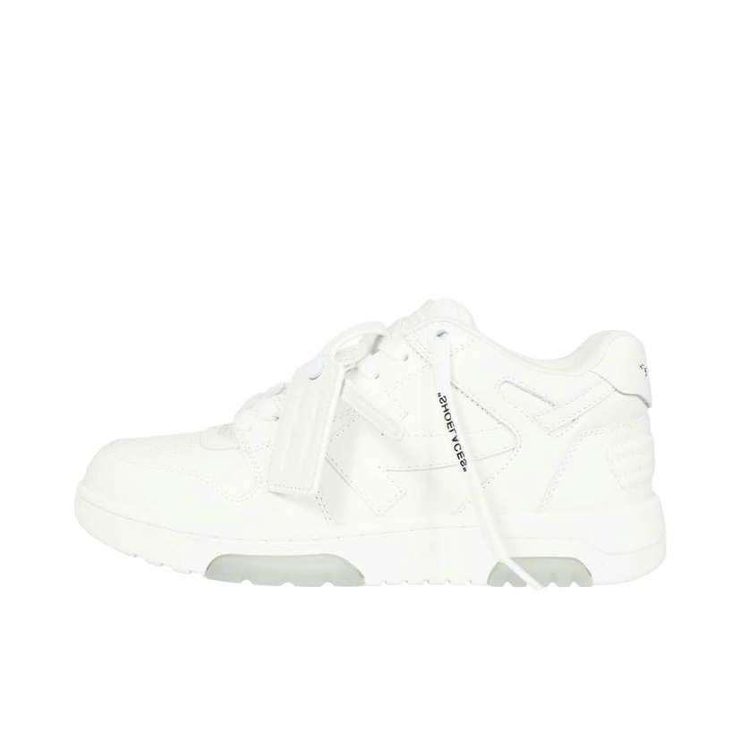 Sneakers och skor Off-White Out Of Office Calf Leather "Triple White" Vit | OMIA189C99-LEA006-0100