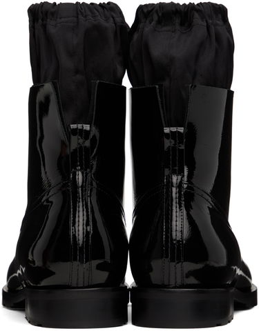 Kläder We11done We11done Enamel Boots Svart | WD-AO3-22-435-M-BK, 1