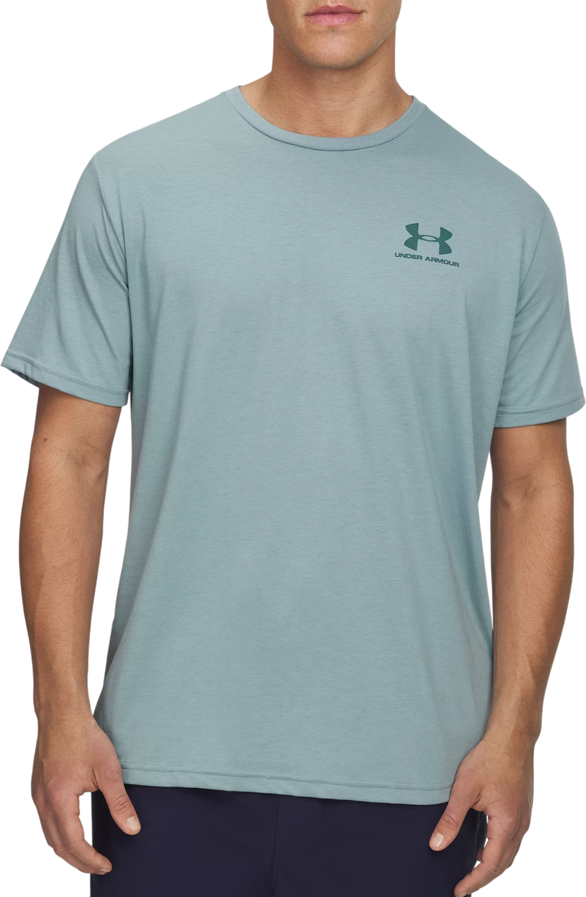 T-shirt Under Armour Sportstyle Left Chest Tee Turkos | 1326799-323