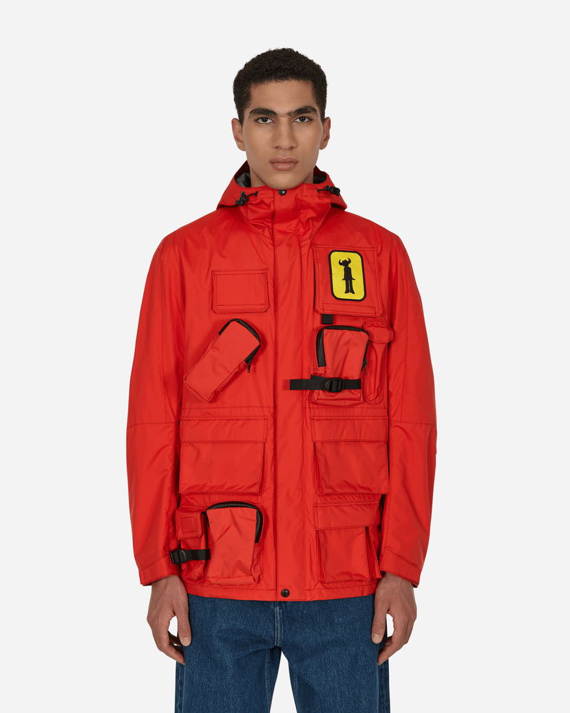 Parkas Junya Watanabe Jay Kay Hooded Utility Jacket Röd | WJ-J037-W22  1