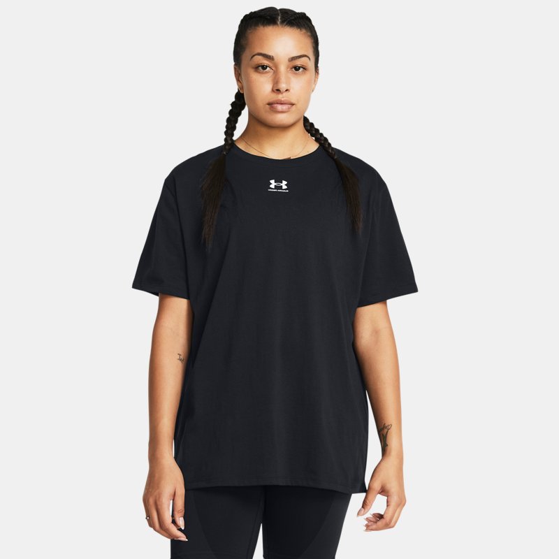 T-shirt Under Armour T-shirt Svart | 1387193-001