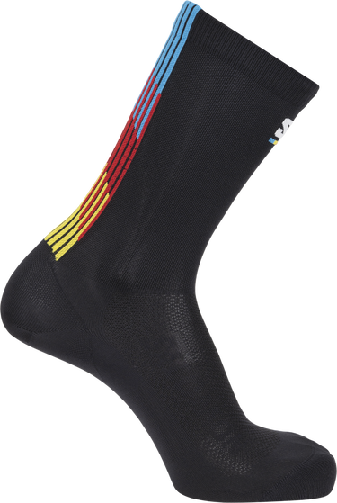 Strumpor Salomon Salomon Pulse Race Flag Crew Socks Svart | lc2625-200, 0
