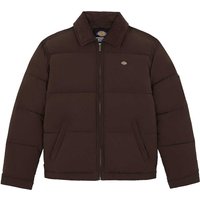 Pufferjacka Dickies OVERBROOK EISENHOWER PUFFER JACKET, Java Svart | DK0A4YEXD711, 0