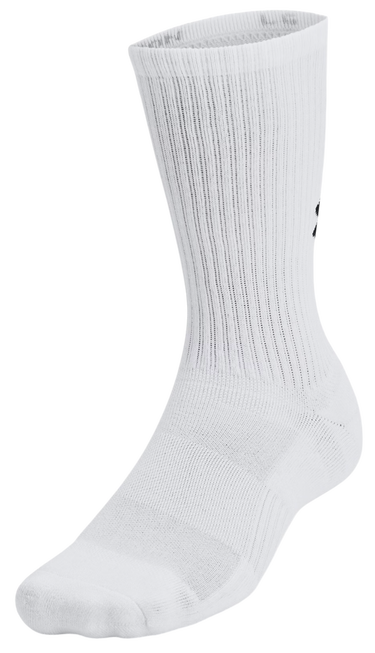 Strumpor Under Armour Under Armour TC 3pk Crew Socks Vit | 1386311-100, 1
