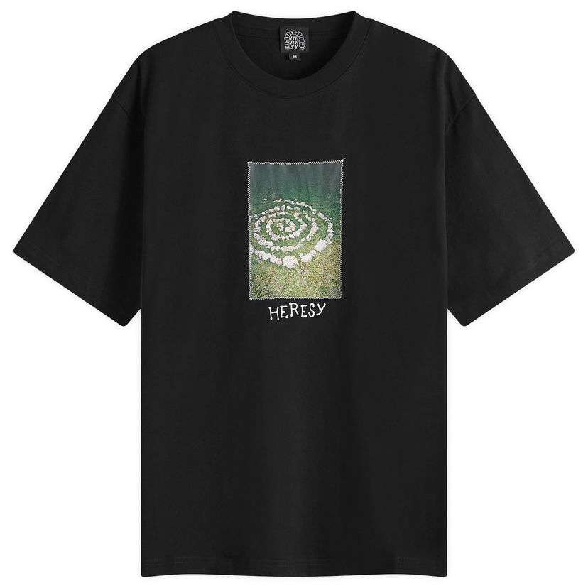 T-shirt Heresy Spiral T-Shirt Svart | HAW24-T02B