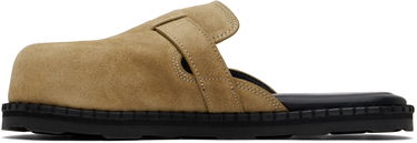 Kläder Moschino Moschino Suede Slip-on Loafers Beige | MA10152G1M ME0 10B, 2