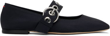 Bälten Aeyde Aeyde Uma Eyelet Ballerina Flats Mörkblå | A11-FL-RKLS08FL159-SS25-519-069, 0