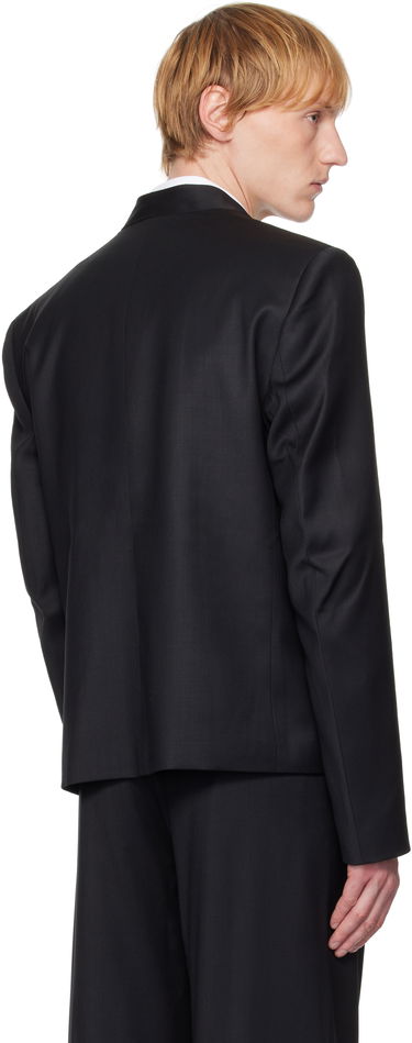 Jacka HELIOT EMIL HELIOT EMIL Aegis Wrap Blazer Svart | SS25_M_04_045_BLK01_CO, 2
