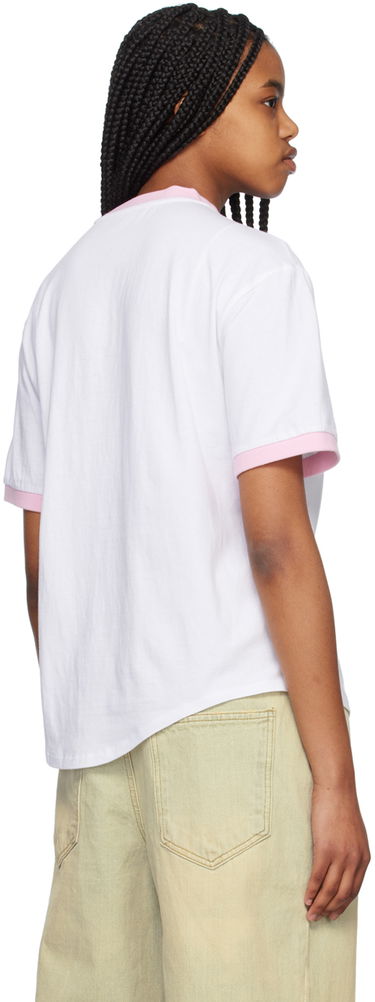 T-shirt We11done We11done Crewneck T-Shirt with Rabbit Print Vit | WD-TT1-23-736-U-PK, 2