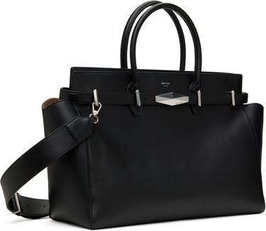 Handväska Jimmy Choo Jimmy Choo Diamond Belted Top Handle Bag Svart | DIAMOND BELTED TH/M, 1