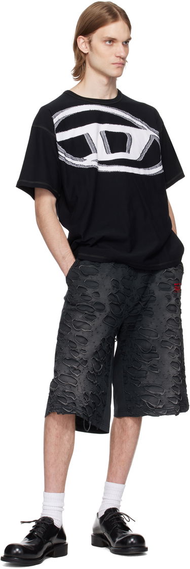 T-shirt Diesel T-Doxt Graphic T-Shirt Svart | A16185-0GIAS-9XX, 3