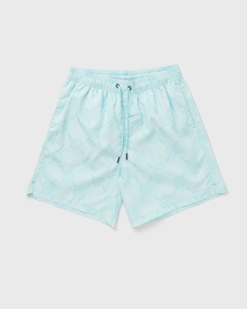 Badkläder DAILY PAPER Dotted Monogram Swim Shorts Turkos | 2513045