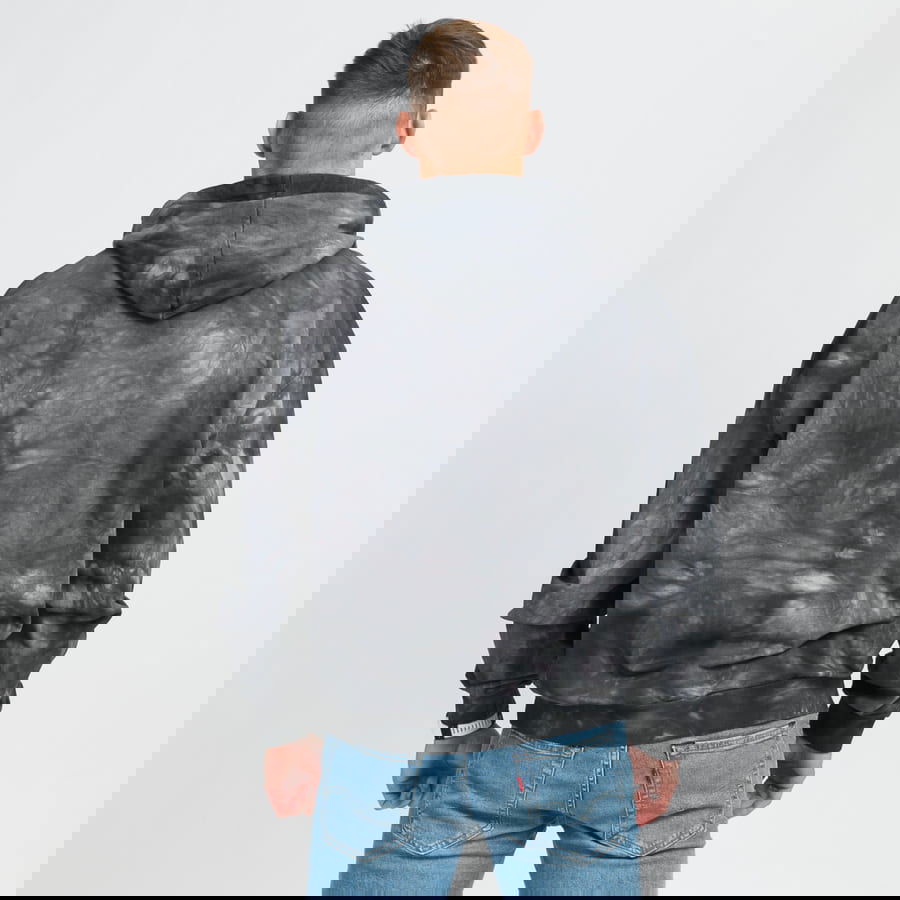 Sweatshirt Urban Classics Tye Dyed Hoody Grå | TB4501, 1