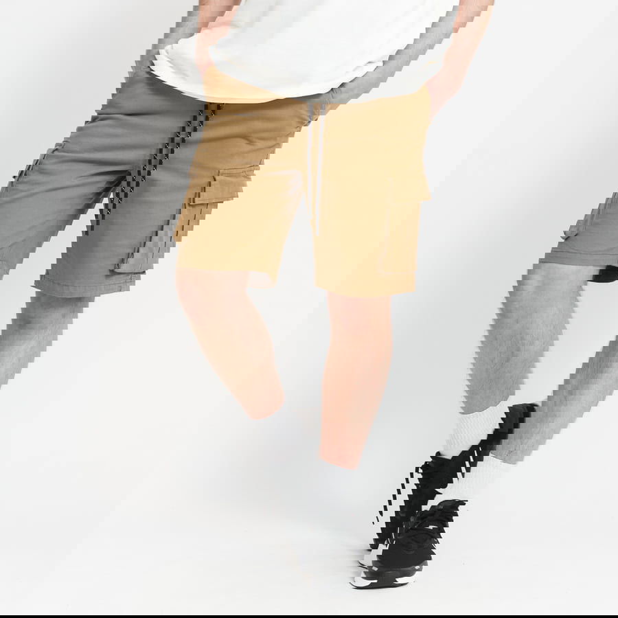 Shorts Urban Classics Drawstring Cargo Shorts Brun | TB4151 Dark Beige, 0