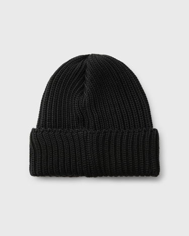 Mössa Needles Merino Wool Beanie Svart | PU063-D-BLACK, 1