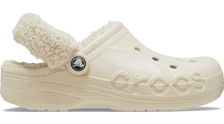 Sneakers och skor Crocs Baya Lined Fuzz-Strap Clogs Beige | 206633-11S, 0