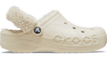 Sneakers och skor Crocs Baya Lined Fuzz-Strap Clogs Beige | 206633-11S, 0
