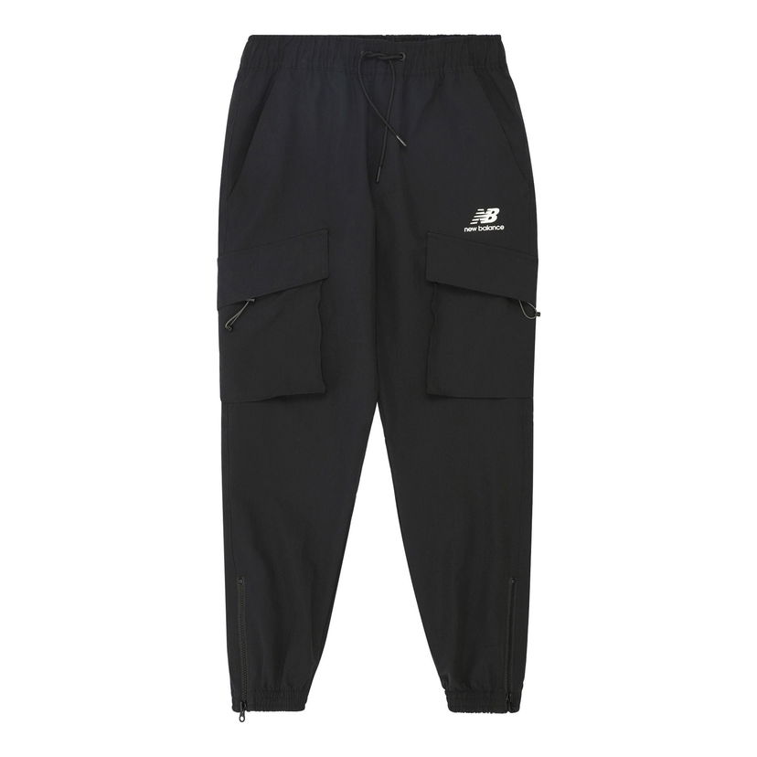 Cargo byxor New Balance Sportswear Cargo Pants Svart | AMP13368-BK