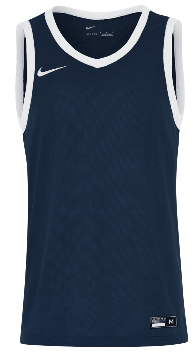 Jersey Nike Nike Team Stock25 Basketball Jersey Mörkblå | a19913-451, 0