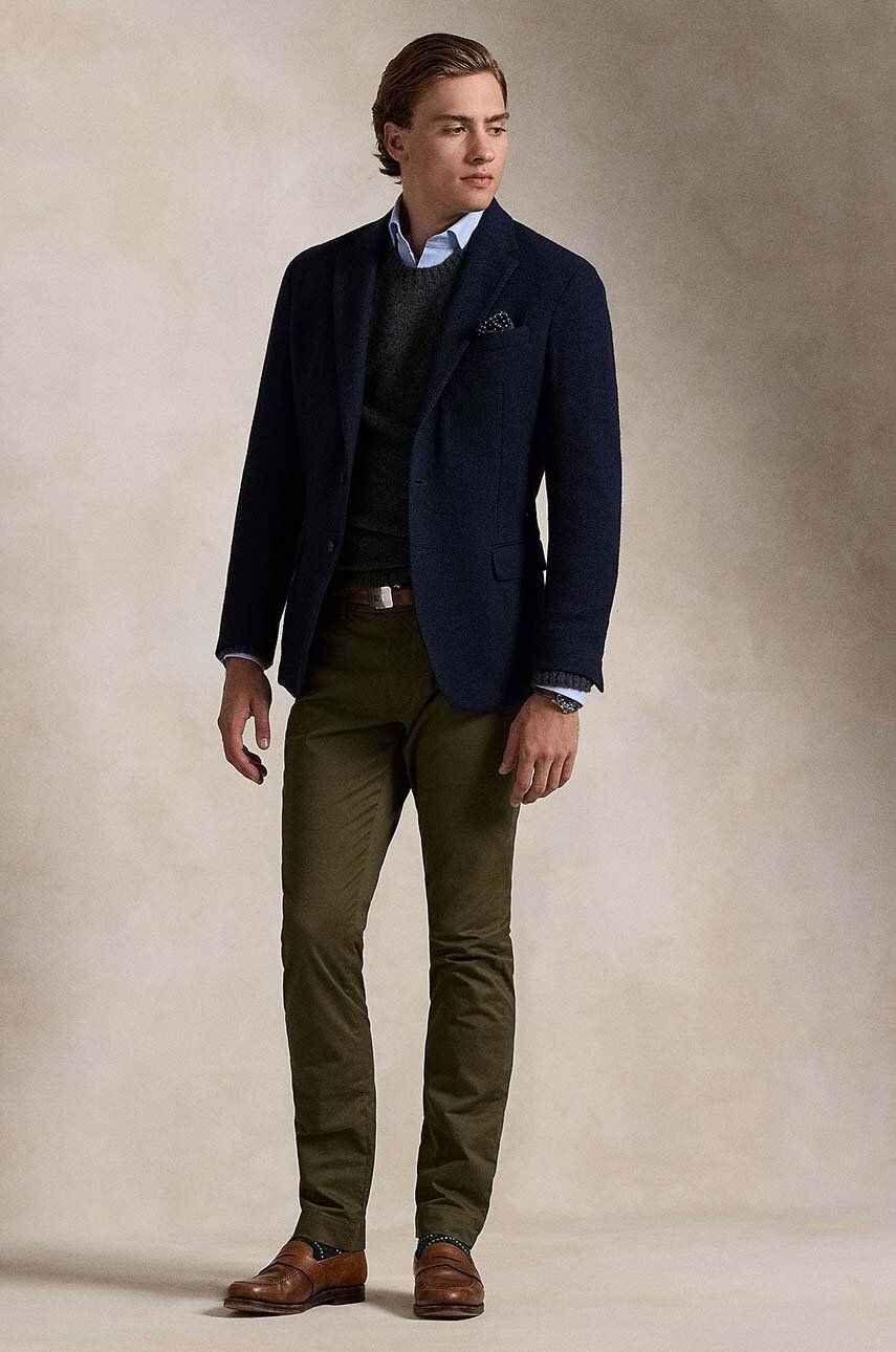 Byxor Polo by Ralph Lauren Slim Fit Chinos Pants Grön | 710856719, 0