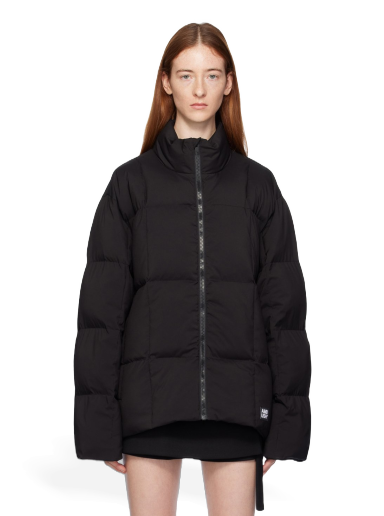 Pufferjacka Ambush Stand Collar Puffer Jacket Svart | BWED011F23FAB0011000