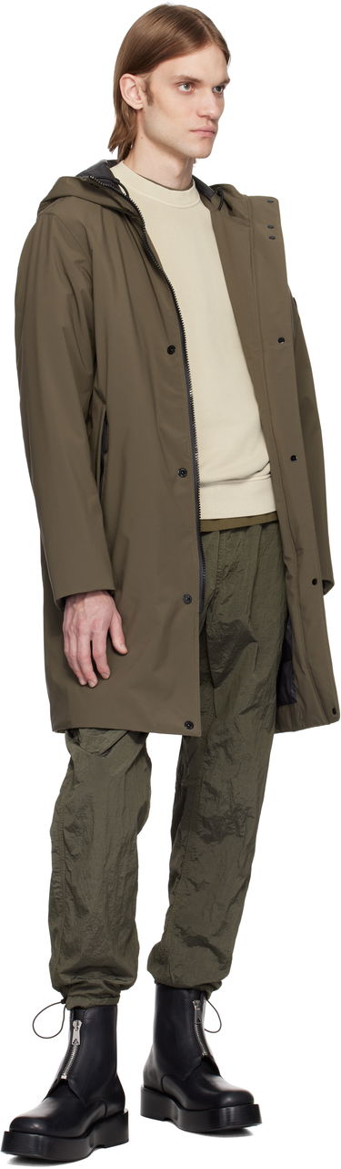 Regnrock Stone Island Stone Island Soft Shell-R E.Dye Technology Coat Grön | K1S15 7100001 S0A27, 4