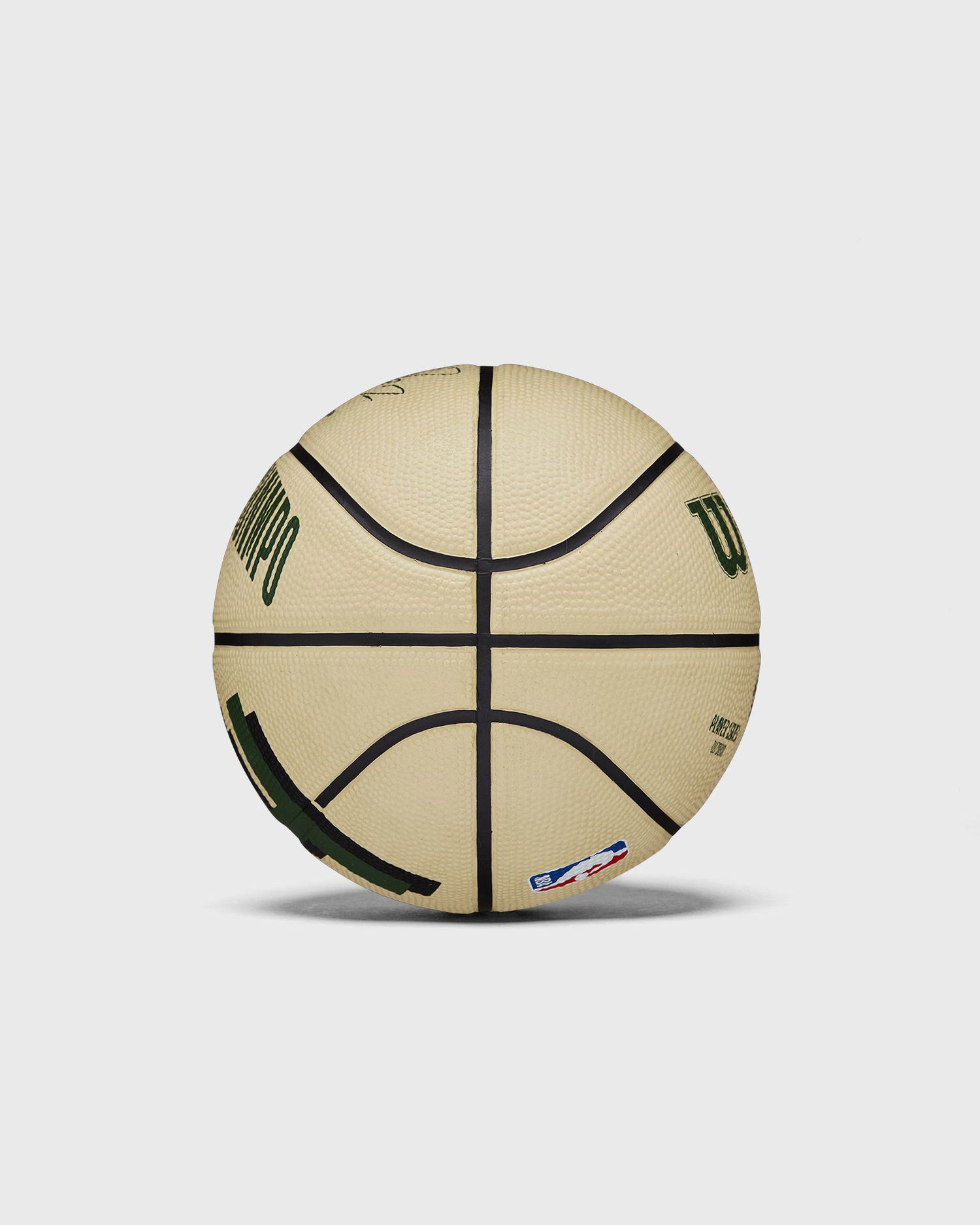 Sportutrustning Wilson Tennis Giannis Antetokounmpo NBA Player Icon Mini Basketball Size 3 Beige | WZ4007501XB3, 1