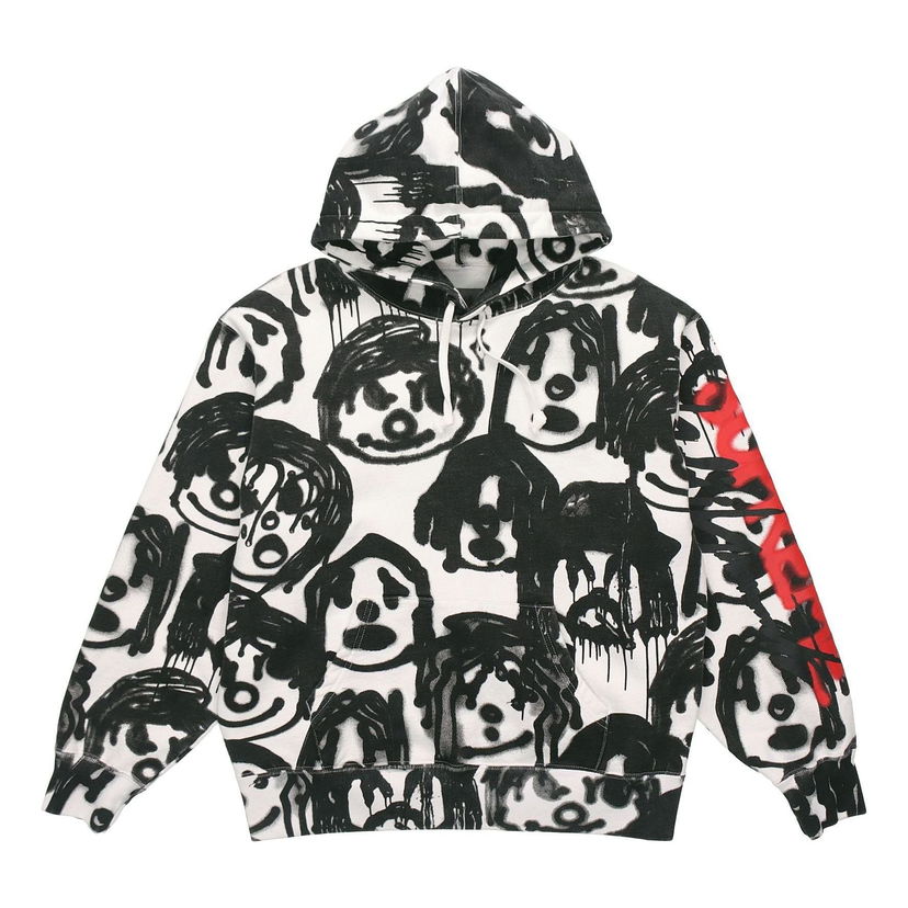 Sweatshirt Supreme Supreme x Yohji Yamamoto Men's Graphic Print Pullover Hoodie Vit | SUP-FW20-102