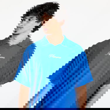 Polotröja Pleasures PLEASURES Planets Polo T-Shirt Blå | P25SU014 BLUE, 1