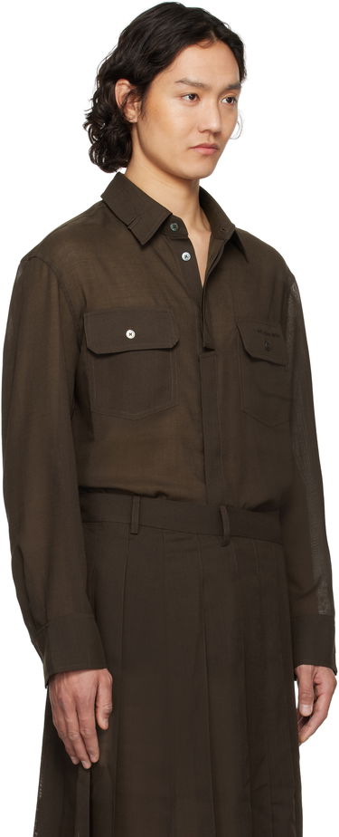 Skjorta Feng Chen Wang Feng Chen Wang Triple Cut Shirt Brun | FUS19SR22, 1