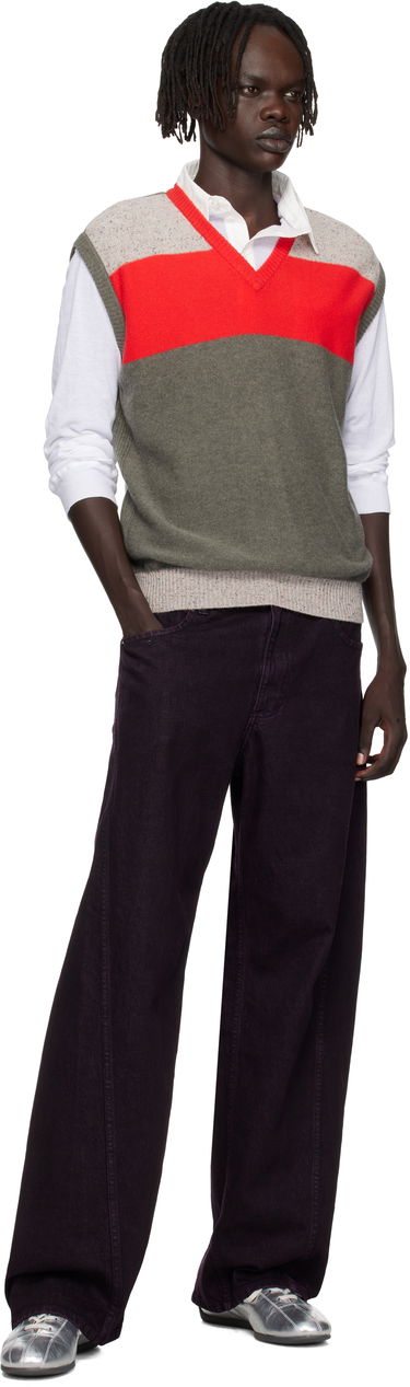 Väst Eckhaus Latta Eckhaus Latta Striped Knit Racer Vest Flerfärgad | 8260-EL-PF25-W, 3